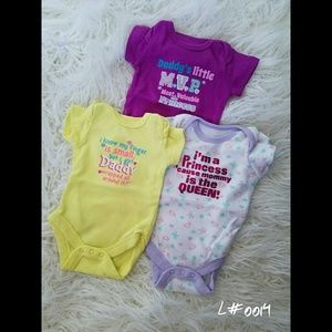 Baby girl onsies